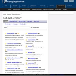 ESL Web Directory