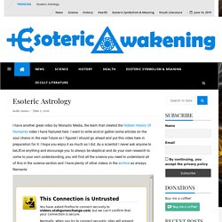 Esoteric Astrology – Esoteric Awakening