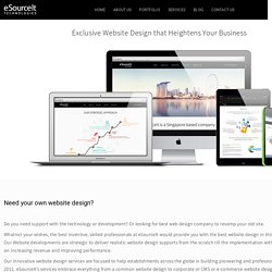 Web design services - eSourceIt Technologies