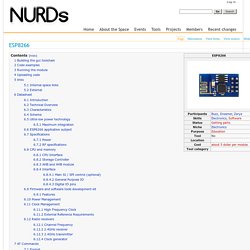 ESP8266 - NURDspace