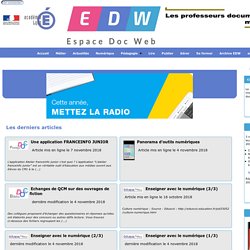 Espace Doc Web