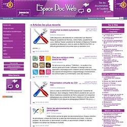 Espace Doc Web