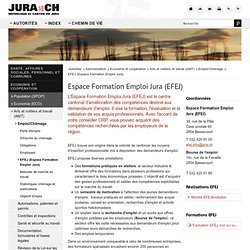Espace Formation Emploi Jura (EFEJ)