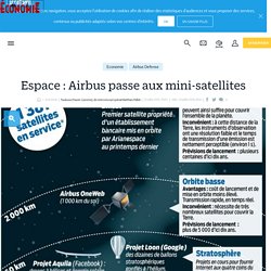 Espace : Airbus passe aux mini-satellites - Le Parisien