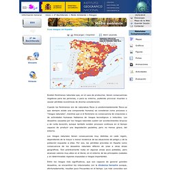 España a Través de los Mapas: Riscos