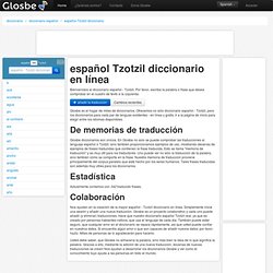 Español-Tzotzil diccionario, Glosbe