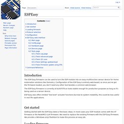 ESPEasy - ESP8266 - Wiki
