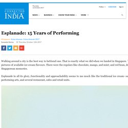 Esplanade: 15 Years of Performing - Kalaa Utsavam 2017
