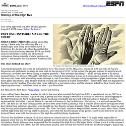 ESPN.com - The history and mystery of the high five