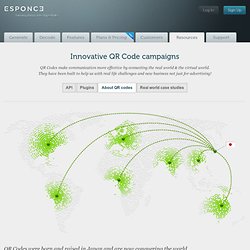 About - Esponce - turning things into hyperlinks