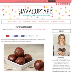 Espresso Truffles - Java Cupcake