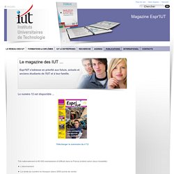 EsprIUT - Le magazine des IUT