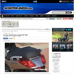 Essai du scooter YAMAHA X-Max 125 avec photo et vidéo