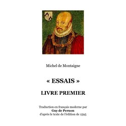 « ESSAIS » LIVRE PREMIER