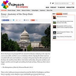 Essay: Anatomy of the Deep State