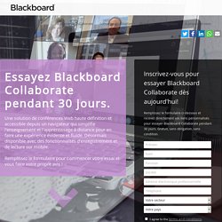 Essayez Blackboard Collaborate pendant 30 jours