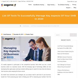 5 Essential Business Management Tools