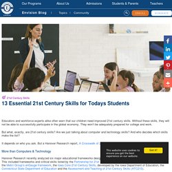 13 Essential 21st Century Skills for Todays Students