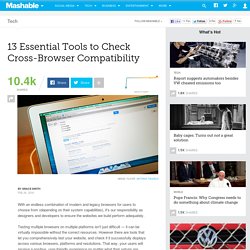 13 Essential Tools to Check Cross-Browser Compatibility