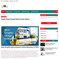 Graphic Design Essential Skill & Creative Solution