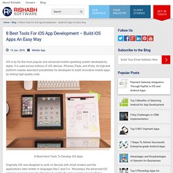 8 Essential iOS App Development Tools