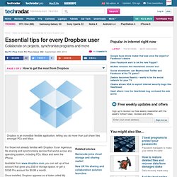 Essential tips for every Dropbox user: How to sync programs and encrypt your data
