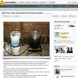 Build Your Own Essential Oil Extractor Distiller