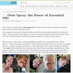the power of essential oils