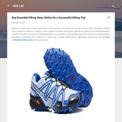 Buy Essential Hiking Items Online for a Successful Hiking Trip