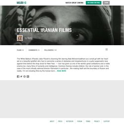 ESSENTIAL IRANIAN FILMS - Listes