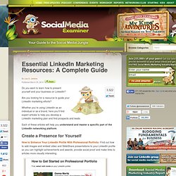 Essential LinkedIn Marketing Resources, A Complete Guide Social Media Examiner