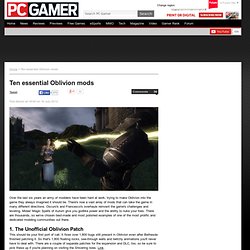 Ten essential Oblivion mods