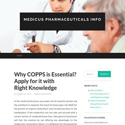 Process of Copps application