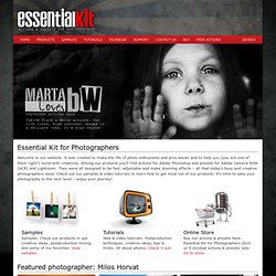 Essential Kit for Photographers » Marta's Essential Kit for Photographers