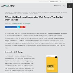 7 Essential Books on Responsive Web Design You Do Not Want to Miss