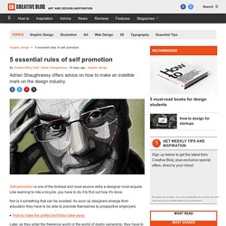 5 essential rules of self promotion