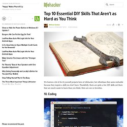 Top 10 Essential DIY Skills That Aren't as Hard as You Think
