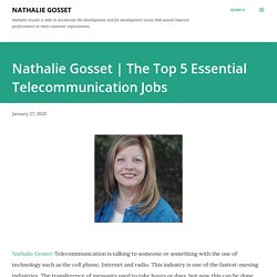 The Top 5 Essential Telecommunication Jobs