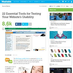 22 Essential Tools for Testing Your Website's Usability
