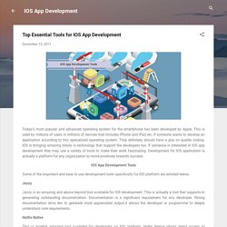 Top Essential Tools for IOS App Development