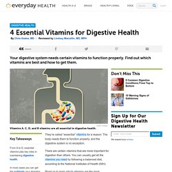 4 Essential Vitamins for Digestive Health
