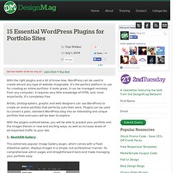 15 Essential WordPress Plugins for Portfolio Sites - Web Design Blog – DesignM.ag