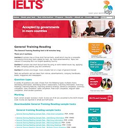IELTS Essentials - General Training Reading Practice Test