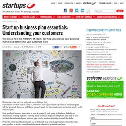 Start-up business plan essentials: Understanding your customers