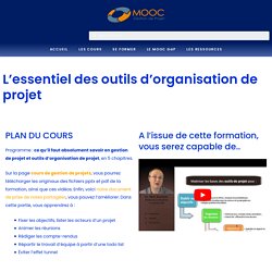 L'essentiel des outils d'organisation de projet