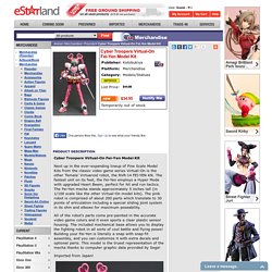 eStarland.com - Cyber Troopers Virtual-On Fei-Yen Model Kit (Merchandise)
