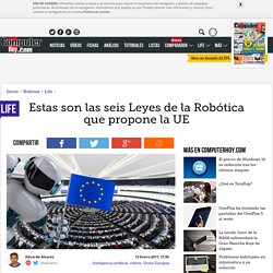 Las 6 leyes de la robótica que propone la Unión Europea