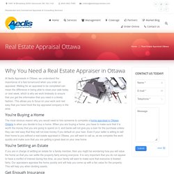 Real Estate Appraisers in Ottawa