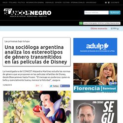 Una socióloga argentina analiza los estereotipos de género transmitidos en las películas de Disney