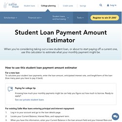 Estimate Student Loan Payments with a Free Calculator